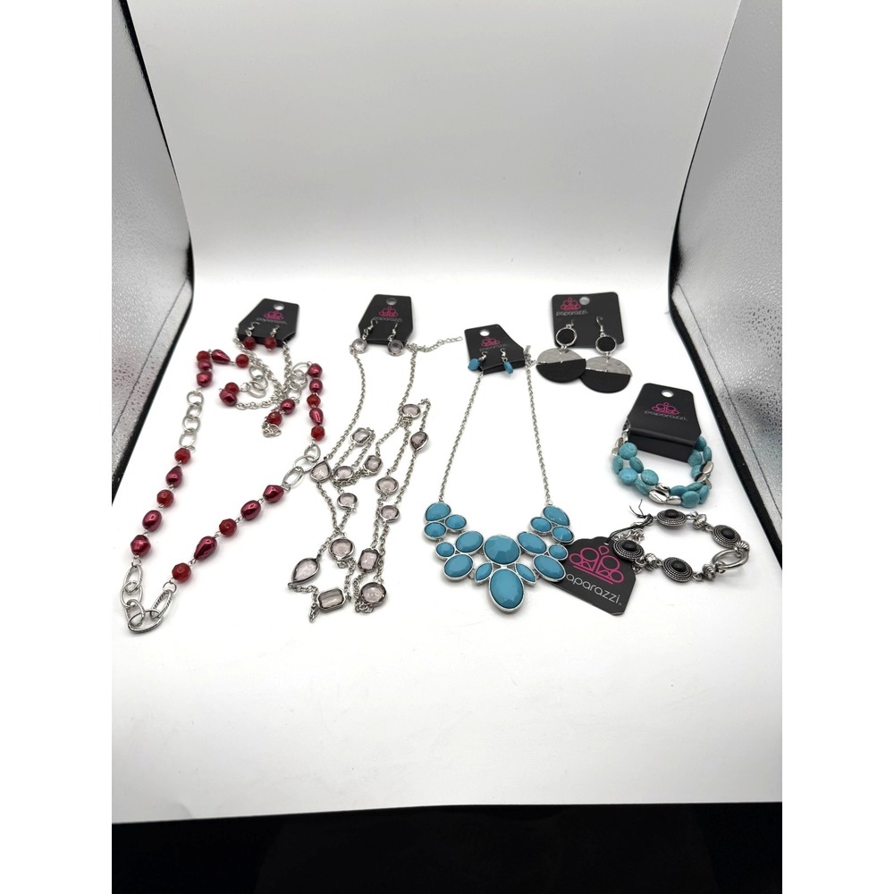 Paparazzi Jewelry Mixed Lot‎ 6 Pcs Necklaces Bracelets Earrings - NEW